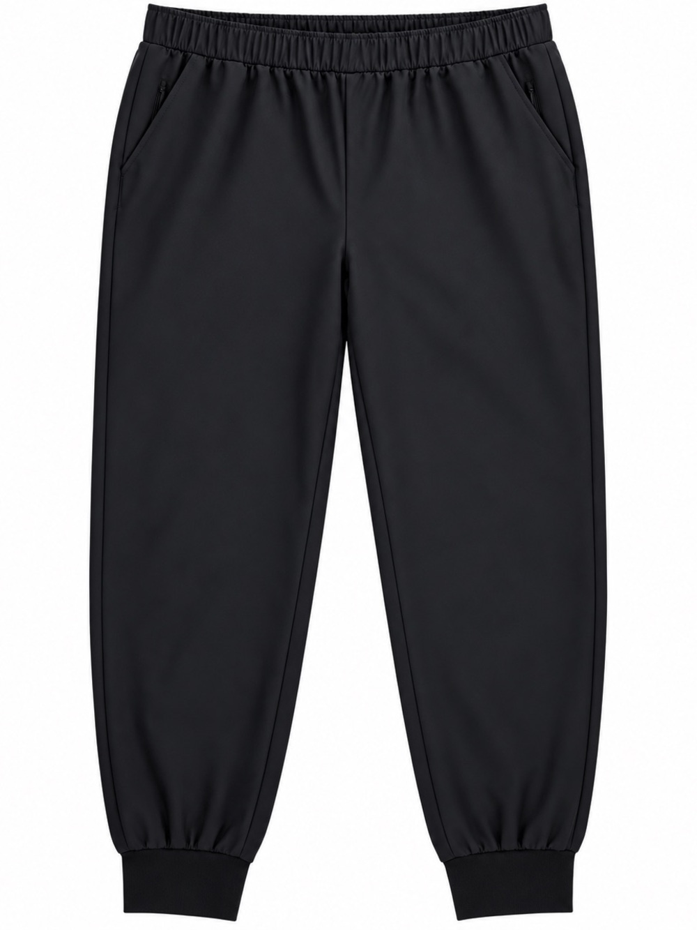 Saks Fifth Avenue Black Stretch Performance Jogger Pants